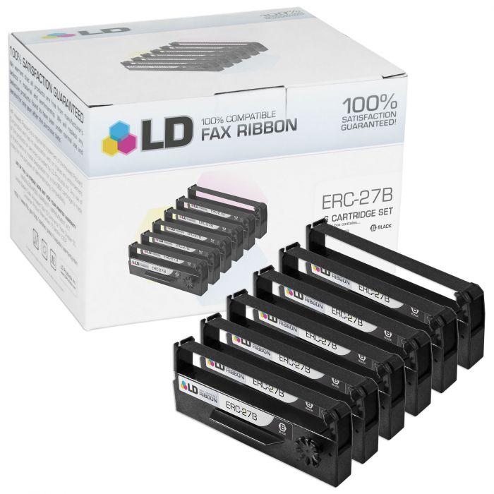 Epson ERC 27B Black Ribbon Cartridge 4inkjets