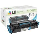 LD Remanufactured 312A Cyan Laser Toner for HP