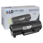 Compatible Lexmark 601 Black Toner