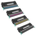 Lexmark Remanufactured C736 HY (Bk, C, M, Y) Toner Set