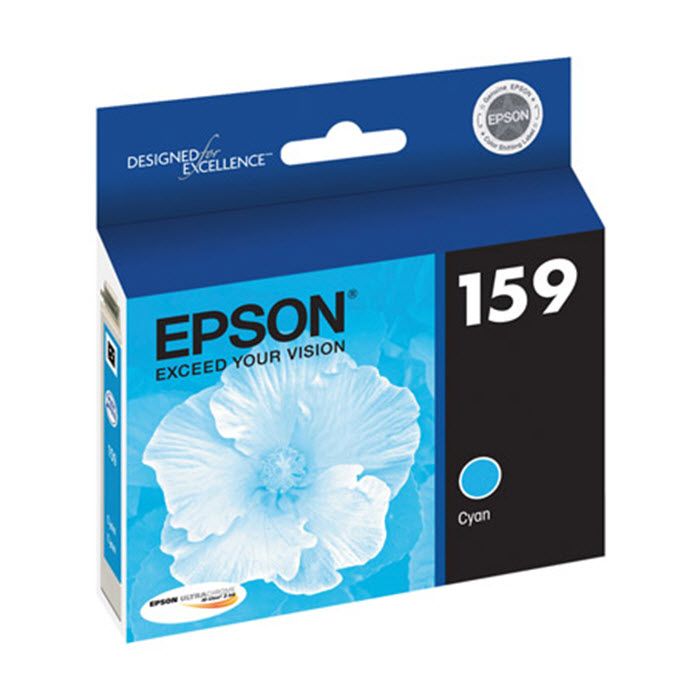 Epson 159 Cyan Ink Cartridge 4inkjets 8398