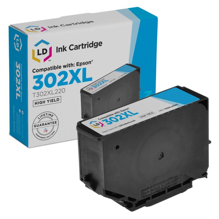 Epson 302xl Cyan Ink Cartridge 4inkjets 2804