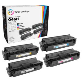 Canon 046H (BK, C, M, Y) Set of 4 High Yield Toners - 4inkjets