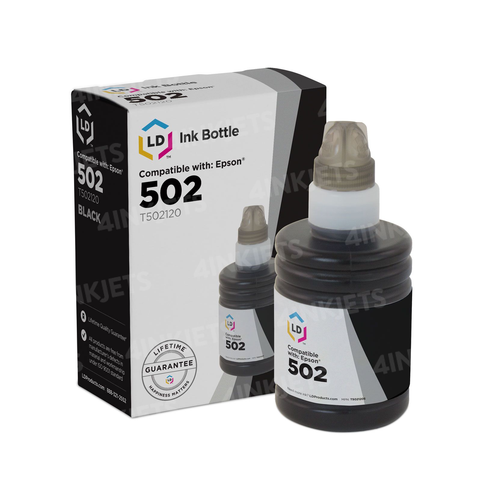 Compatible Epson T502120-S Black Ink