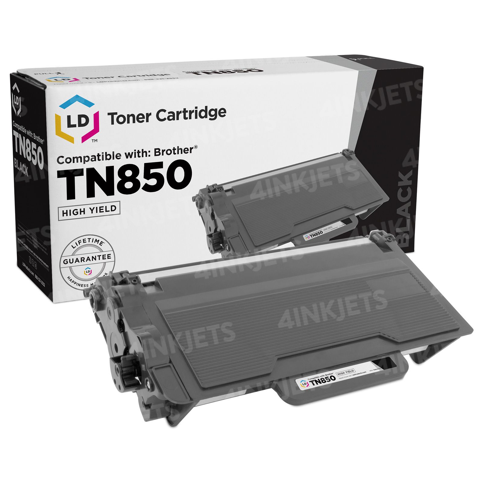 Brother TN850 High-Yield Toner, Black - Save $10 with purchase of
