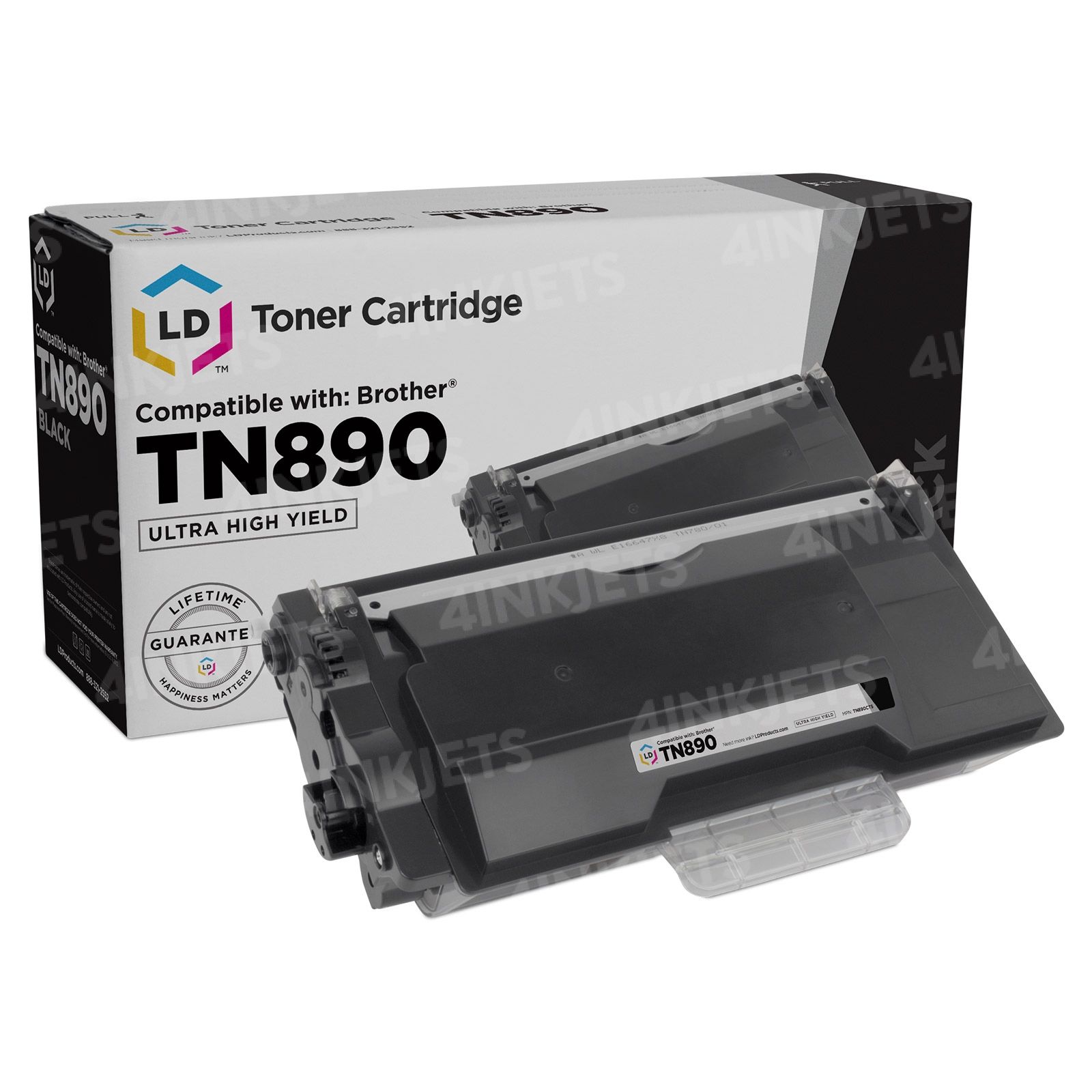 Brother TN890 - Ultra High Yield - black - original - toner cartridge