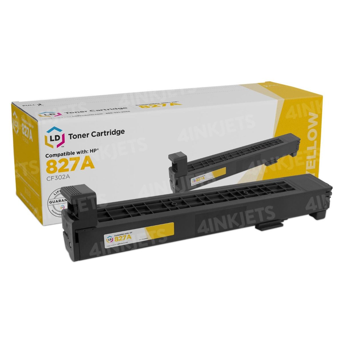 HP 827A Yellow Toner Best-Selling Remanufactured Cartridge! 4inkjets