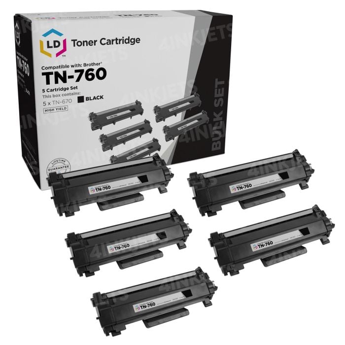 1-Pack TN770 Toner Cartridge replacement for Brother HL-L2350DW MFC-L2730DW