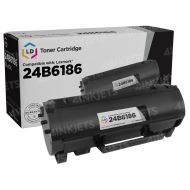 Compatible Black Toner for Lexmark 24B6186