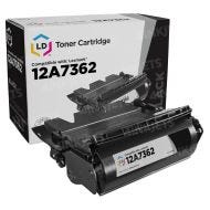 Lexmark Remanufactured 12A7362 Black Toner