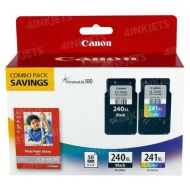 OEM Canon PG-240XL Black / CL-241XL Ink 2-Pack