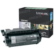 Lexmark OEM 12A7460 Black Toner