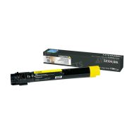 Original Extra HY Yellow Toner for Lexmark C950X2YG 