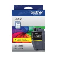 OEM Brother LC401Y Yellow Ink Cartridge